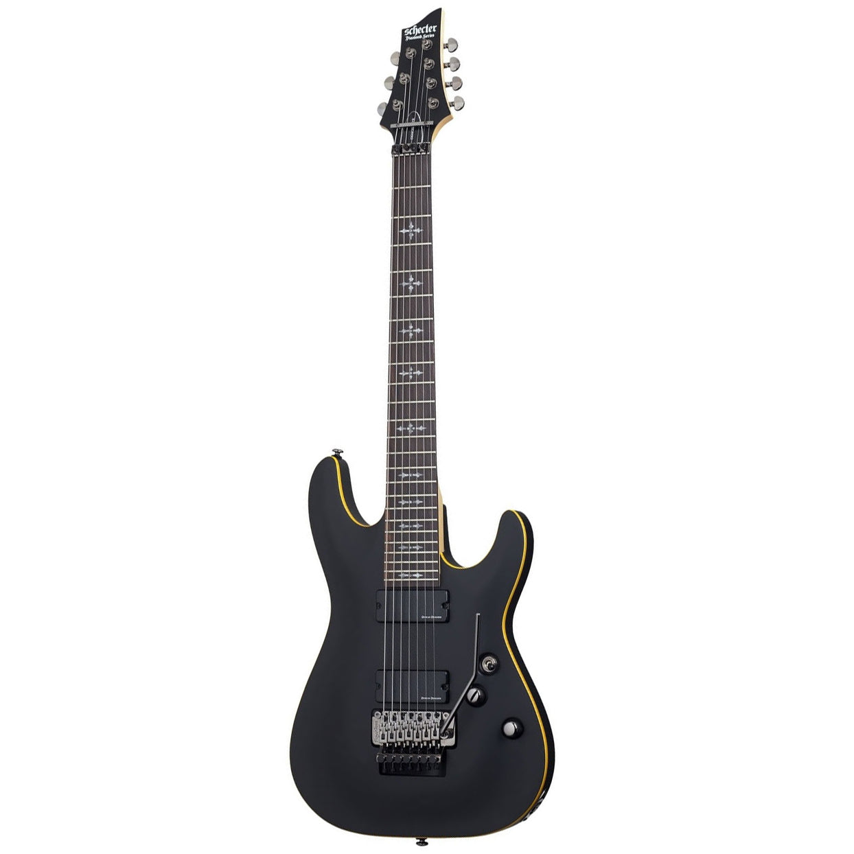 Schecter Demon-7 FR 7-String Floyd Rose Satin Black