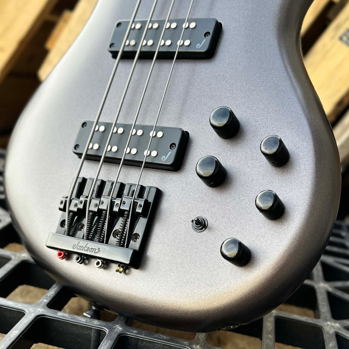 2025 Jackson X Series Spectra Bass SBX IV Satin Graphite