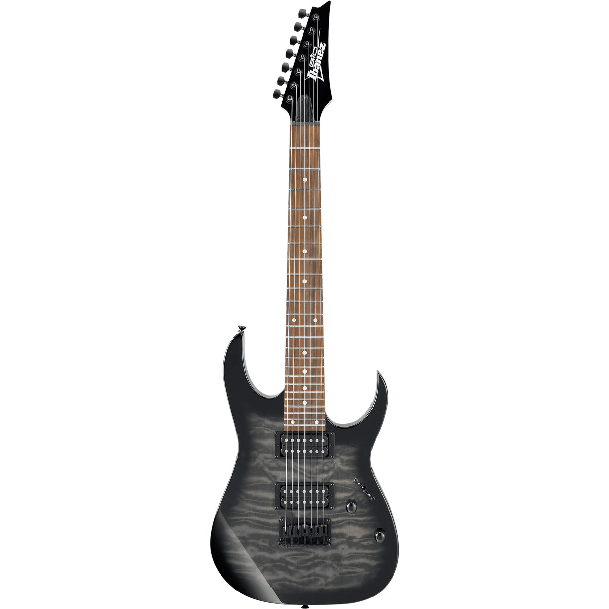 Ibanez Gio GRG7221QA-TKS 7 String , Transparent Black Sunburst