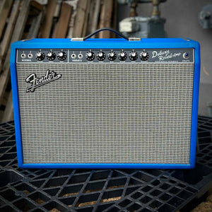 2009 Fender '65 Deluxe Reverb Reissue LTD "Electric Blue" 22-Watt 1x12" Combo