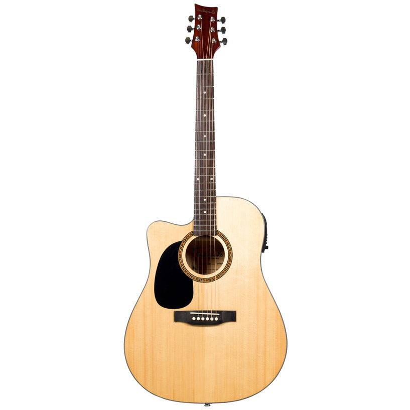 Beaver Creek 101 Series Dreadnought BCTD101LCE Cutaway Acoustic Electric Left Handed