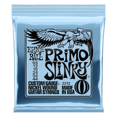 Ernie Ball Primo Slinky Nickel Wound Electric Guitar Strings 9.5-44 2212