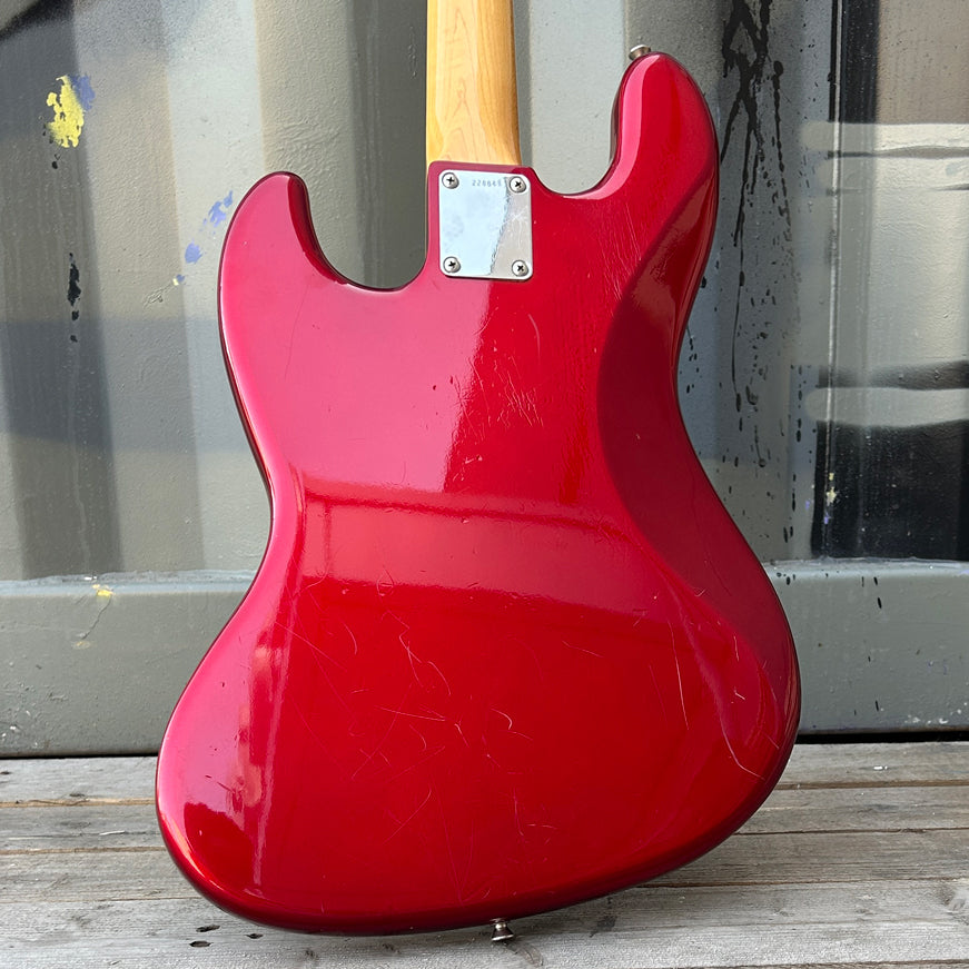 76-82 Tokai (Japan) Jazz Sound Bass Candy Apple Red w/Bag