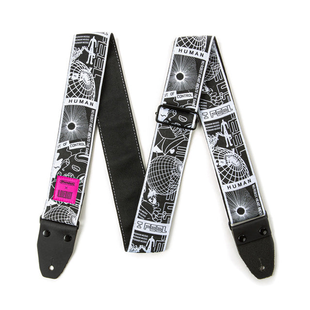Dunlop ILOVEDUST Robot Heart Strap ILD11