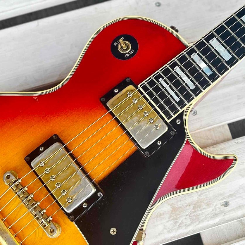 1972 Les Paul Custom Cherry Sunburst w/Case