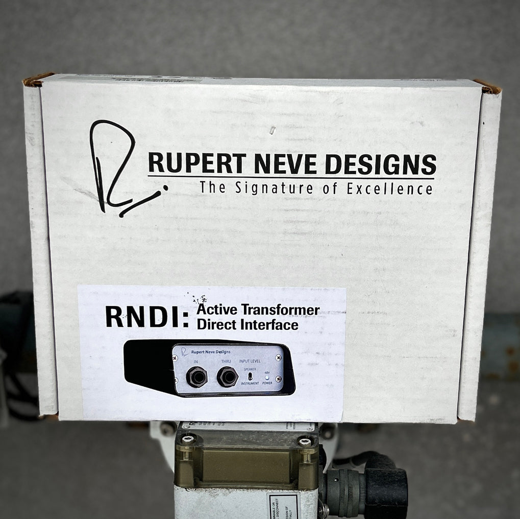 Used Rupert Neve Designs RNDI Active Transformer Direct Interface w/ Original Box