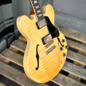 2023 Gibson ES-335 Figured Semi-Hollow Electric Vintage Natural