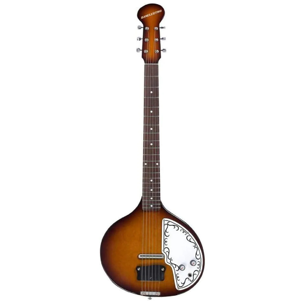 Danelectro '60 Baby Sitar — Brown Sunburst