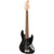 Squier Affinity Series Jazz Bass VI Black Metallic