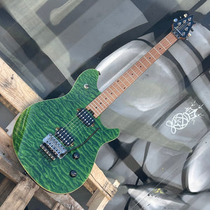 2022 Wolfgang WG Standard QM, Baked Maple Fingerboard, Trans Green W/Bag