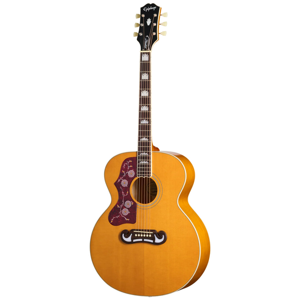 Epiphone Inspired by Gibson SJ-200 Studio Natural Left Handed w/Bag