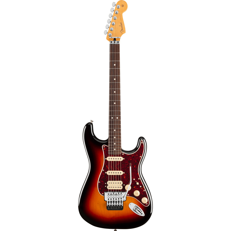 Fender Player II Modified Stratocaster HSS Floyd Rose Rosewood Fingerboard 3-Colour Sunburst