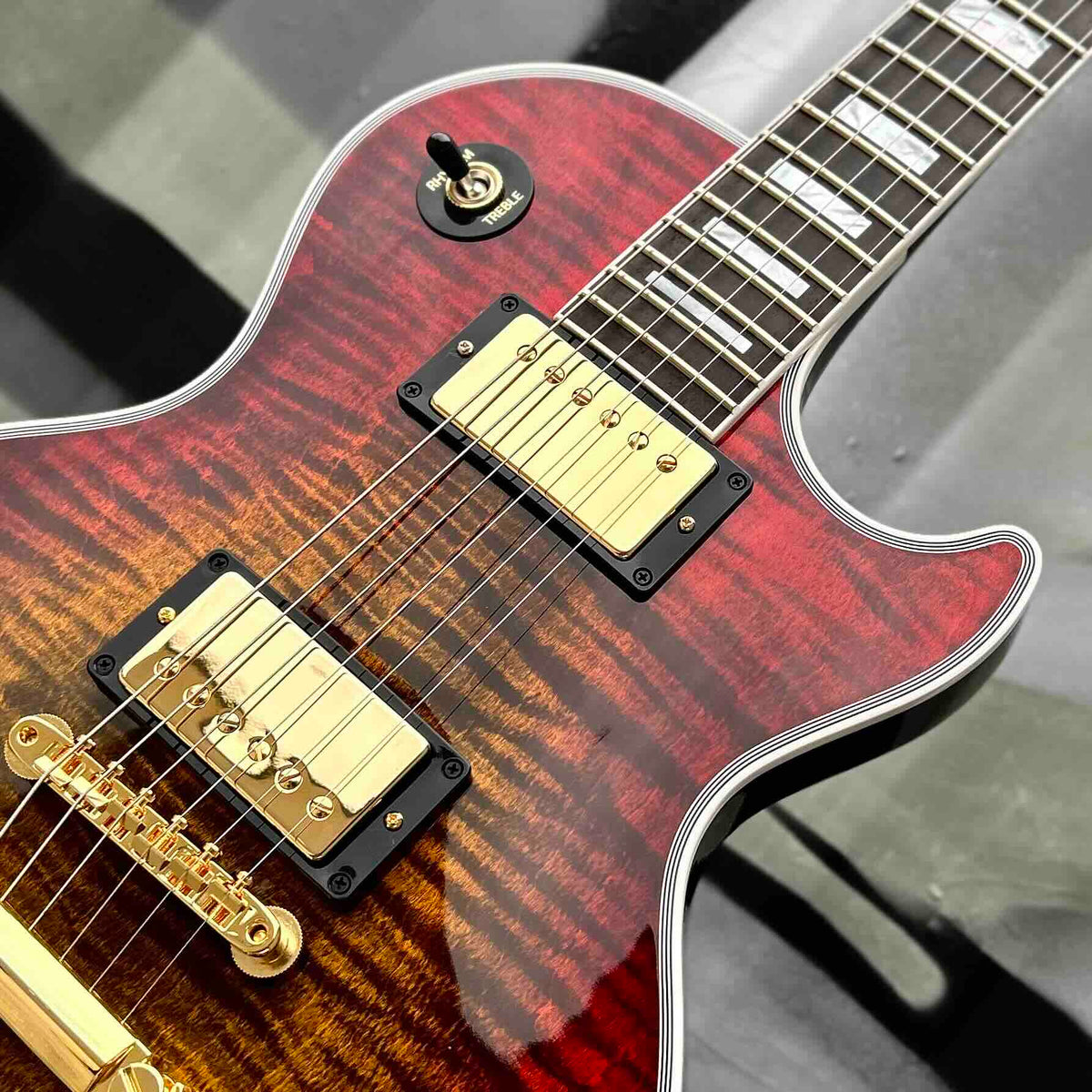Gibson Custom Shop Les Paul Axcess Custom Ebony Fretboard Bengal