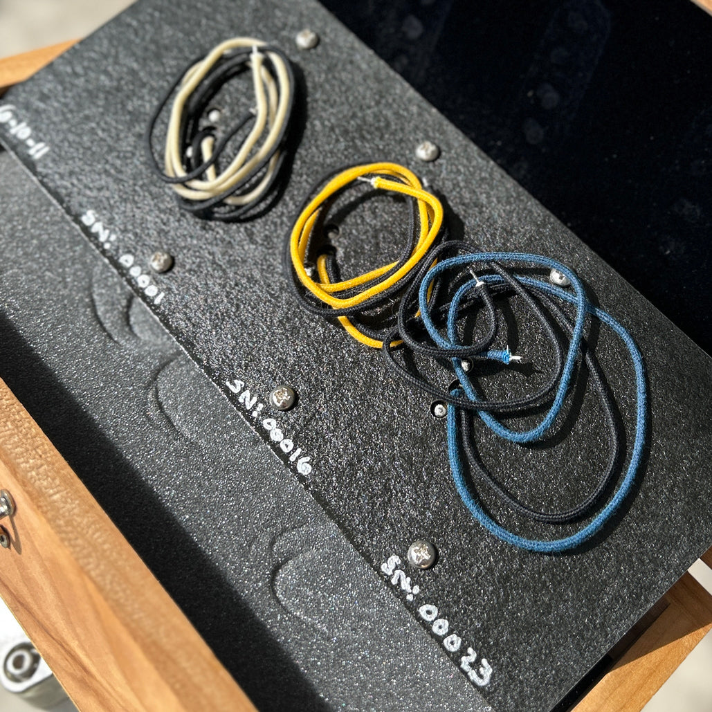 Used Seymour Duncan ZSL-1s Zephyr Silver Strat Pickup Set — Black