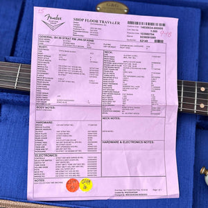 Fender Custom Shop 1959 Stratocaster Journeyman Relic, 3A Rosewood Fingerboard, Super Faded Aged Sonic Blue