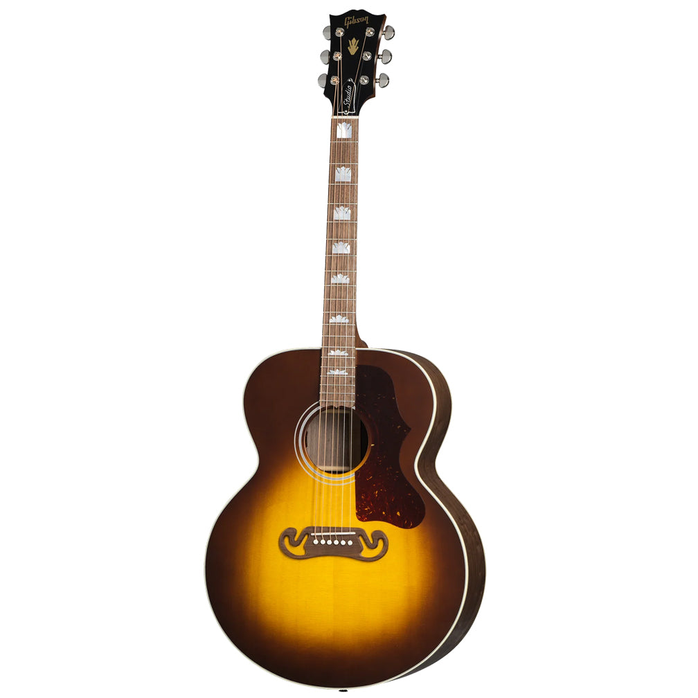 Gibson SJ-200 Studio Walnut Satin Walnut Burst w/Case
