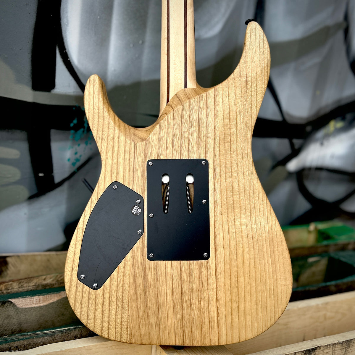 2024 Schecter Reaper-6 FR  Floyd Rose Satin Charcoal Burst