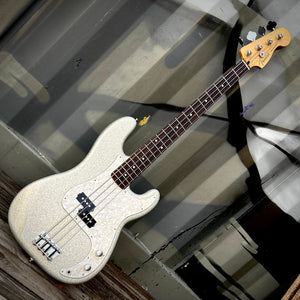 USED Fender 75th Anniversary Player II Precision Bass Diamond Dust Sparkle