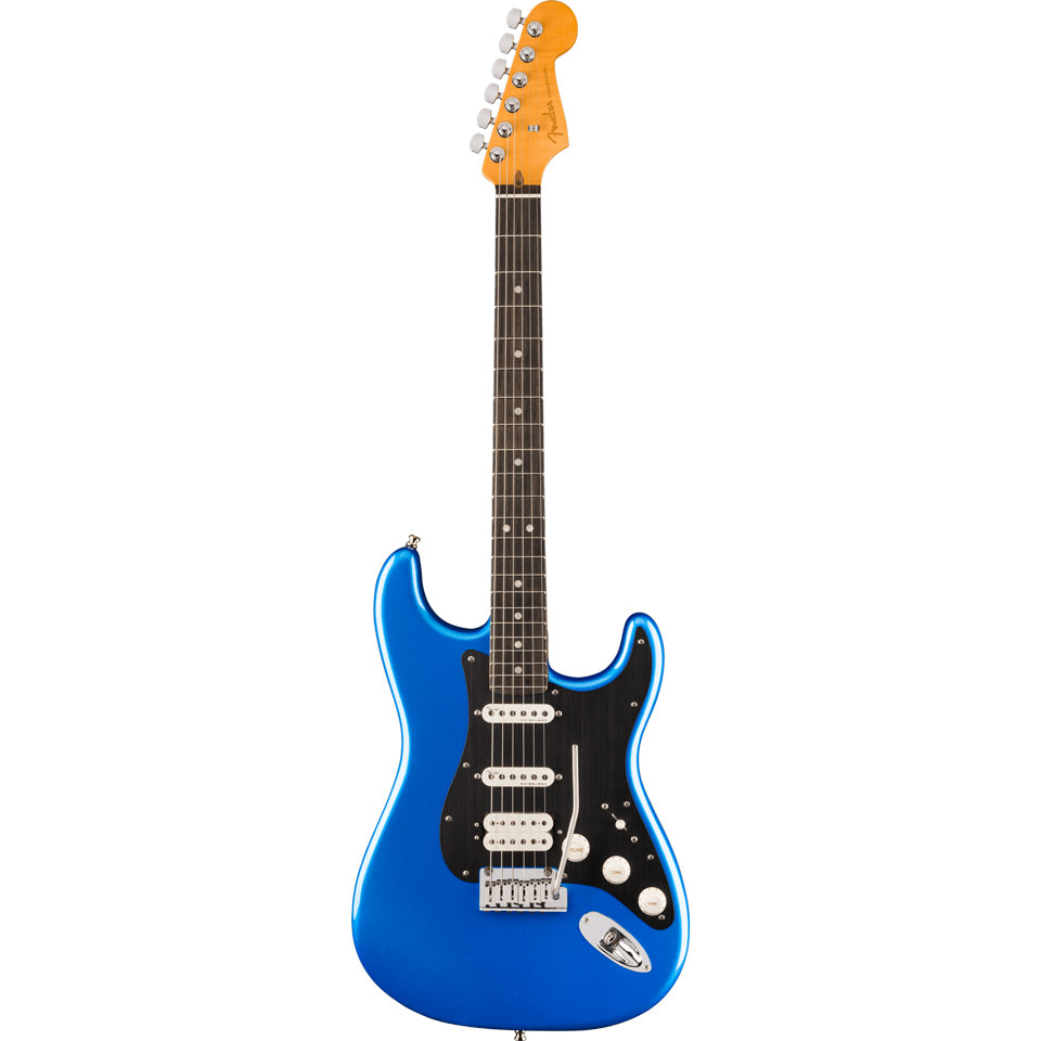 Fender American Ultra II Stratocaster HSS Ebony Fingerboard Noble Blue w/Case