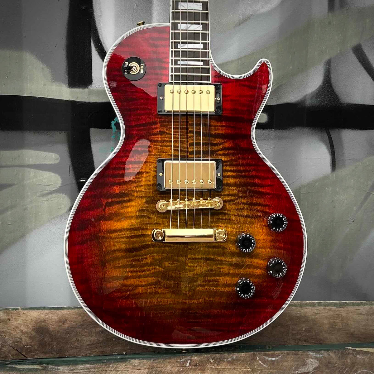 Gibson Custom Shop Les Paul Axcess Custom Ebony Fretboard Bengal