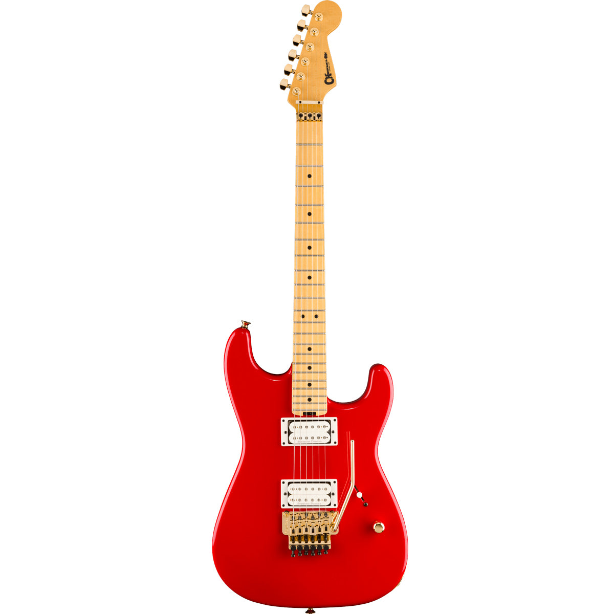 Charvel American Neo-Classic San Dimas Style 1 SD1 HH FR MPL Racing Red w/Case