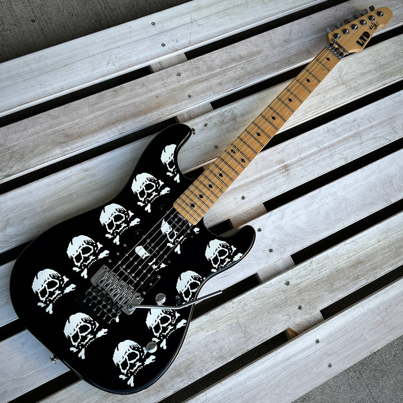 2006-2009 ESP LTD MW-600 Michael Wilton Signature Skulls w/Case