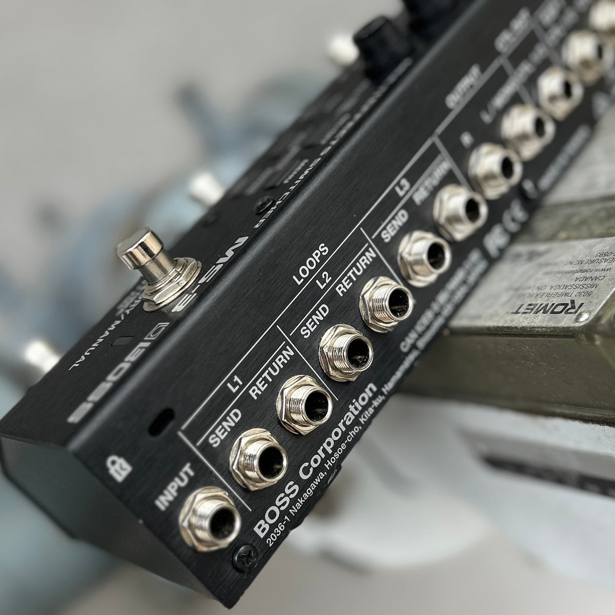 USED Boss MS-3 Effects Switcher