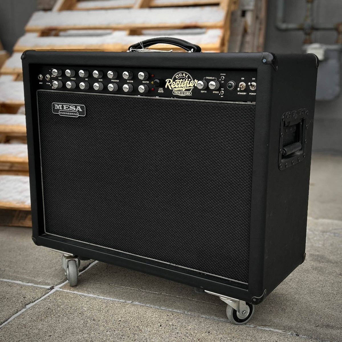 1995-96 Mesa Dual Rectifier Tremo-O-Verb (Tremoverb) 212 Combo