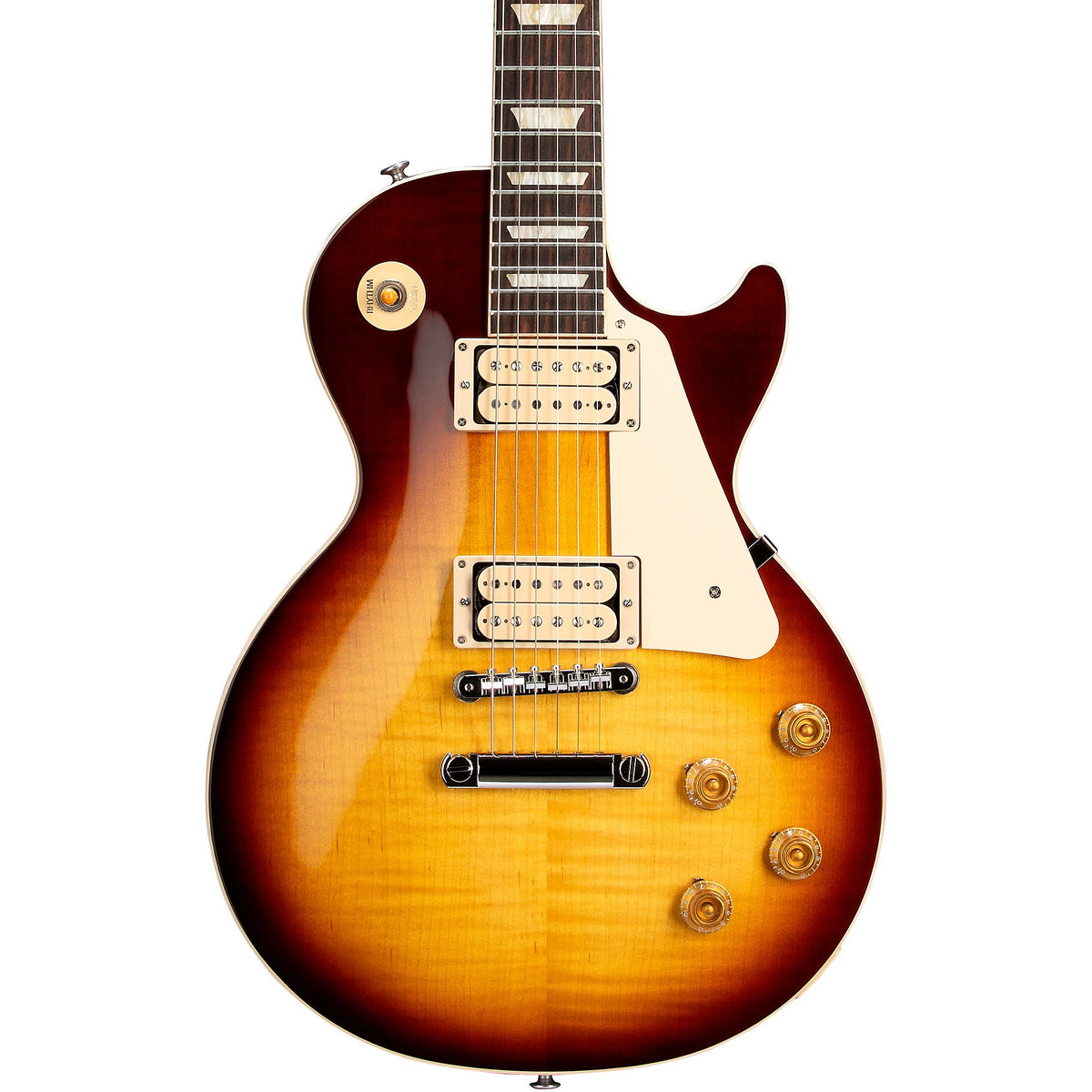 Gibson Les Paul Standard 50s Double Trouble Electric Guitar with Hardshell Case - Vintage Tobacco Burst