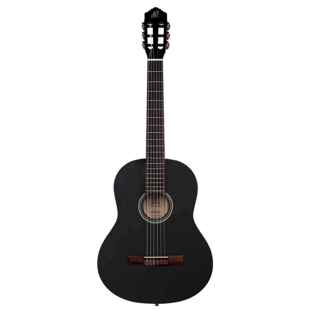 Ortega RST5MBK Student Series Spruce Top Full Size Classical Black