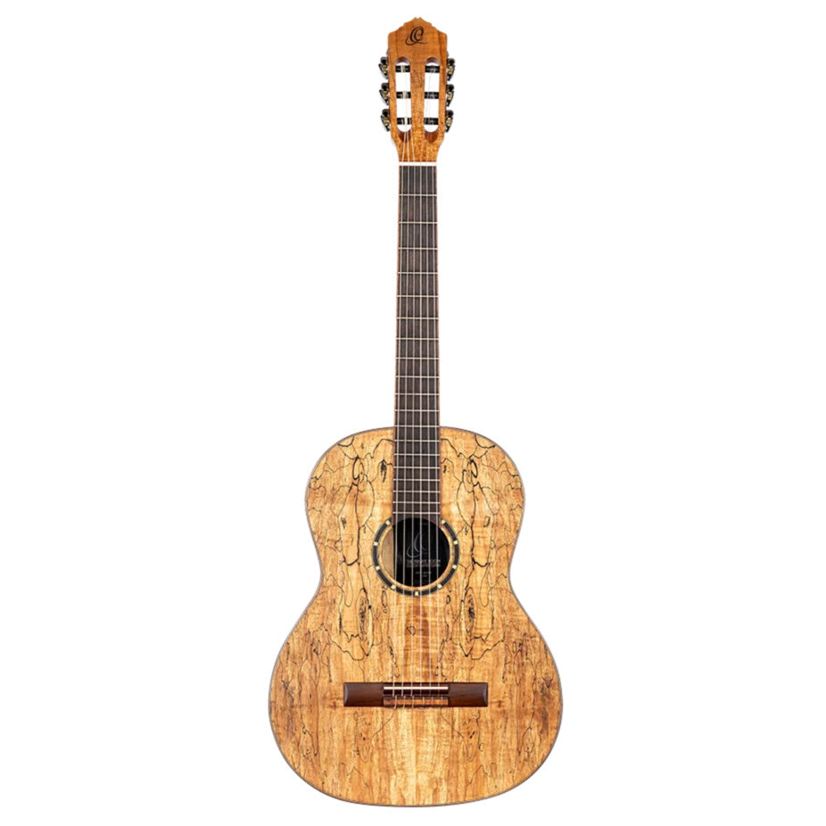 Ortega Private Room Collection Full Size Classical Spalted Maple RSM-Reissue w/Bag