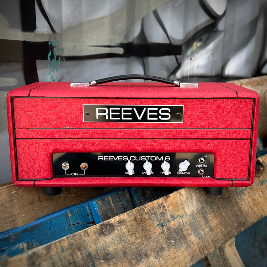 Used Reeves Custom 6 Head Red