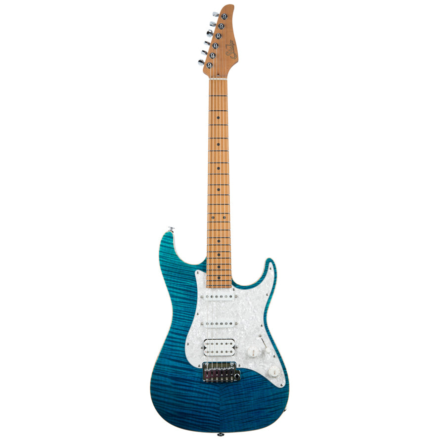 Suhr Standard Plus HSS Roasted Maple Fingerboard Bahama Blue