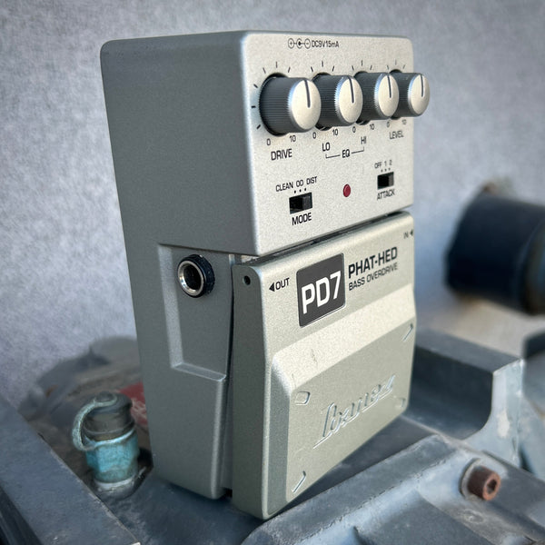 Used Ibanez PD7 Phat-Hed Basss Overdrive - Guitarworks