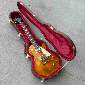 2025 Gibson Les Paul Standard 60s Figured Top - Honey Amber W/Case