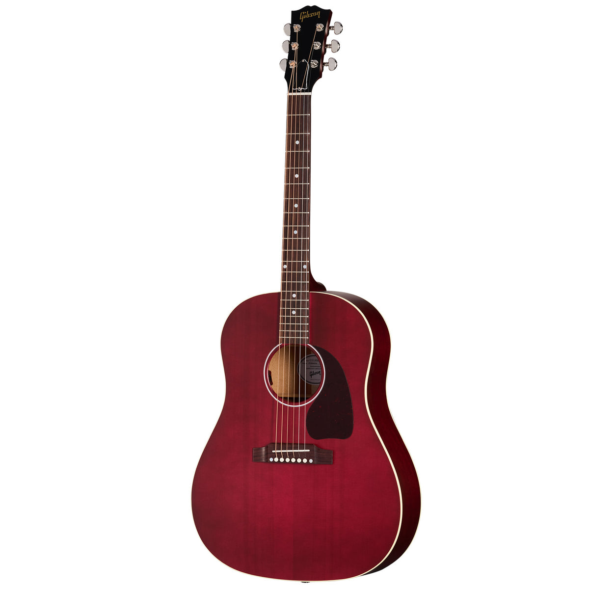 Gibson J-45 Special Satin Wine Red w/Soft Case
