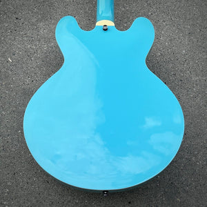 2019 Palermo Shelby Custom LTD ES-335 Robin Egg Blue W/Case