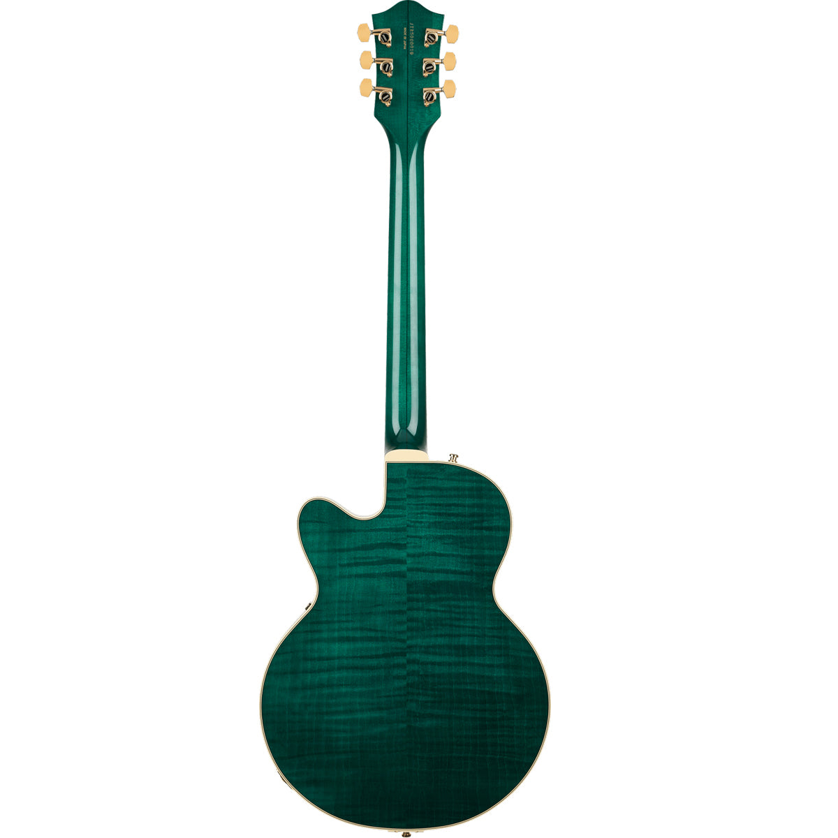 Gretsch Broadkaster Jr. LX Figured Center Block with String-Thru Bigsby and Gold Hardware Tropic Aura w/Case