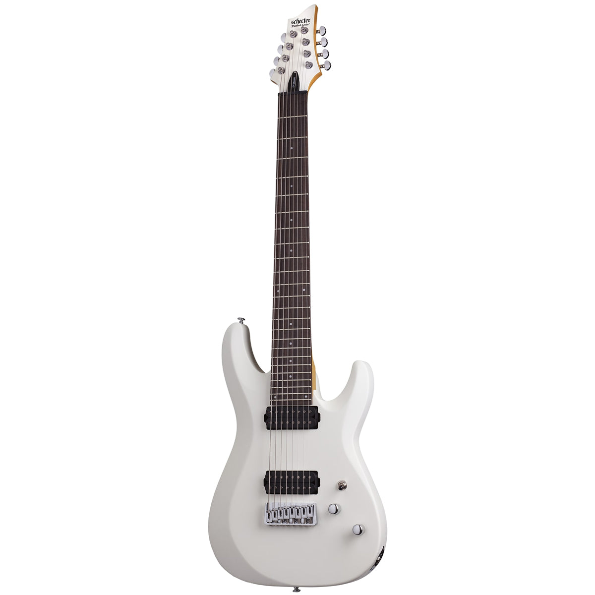 Schecter C-8 8-String Satin White