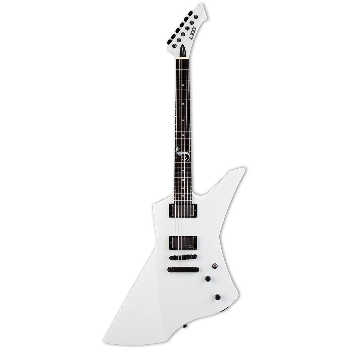 ESP LTD James Hetfield Snakebyte Signature Snow White
