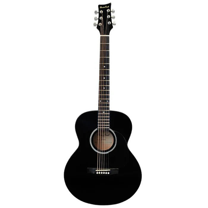 Beaver Creek Folk Size Guitar Black BCTF101BK