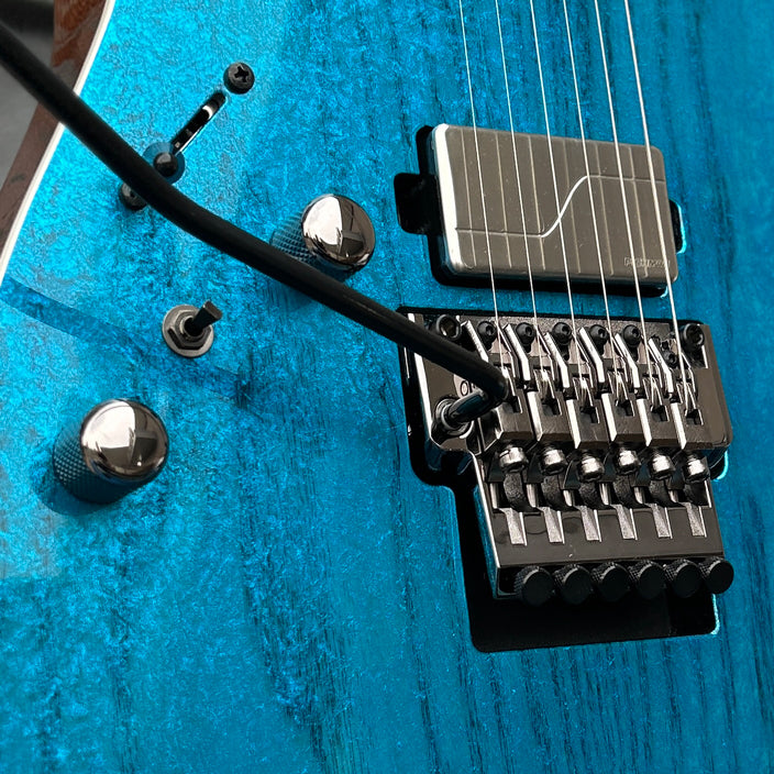 2025 Ibanez RG5120ML Prestige Frozen Ocean Left-Handed w/Case