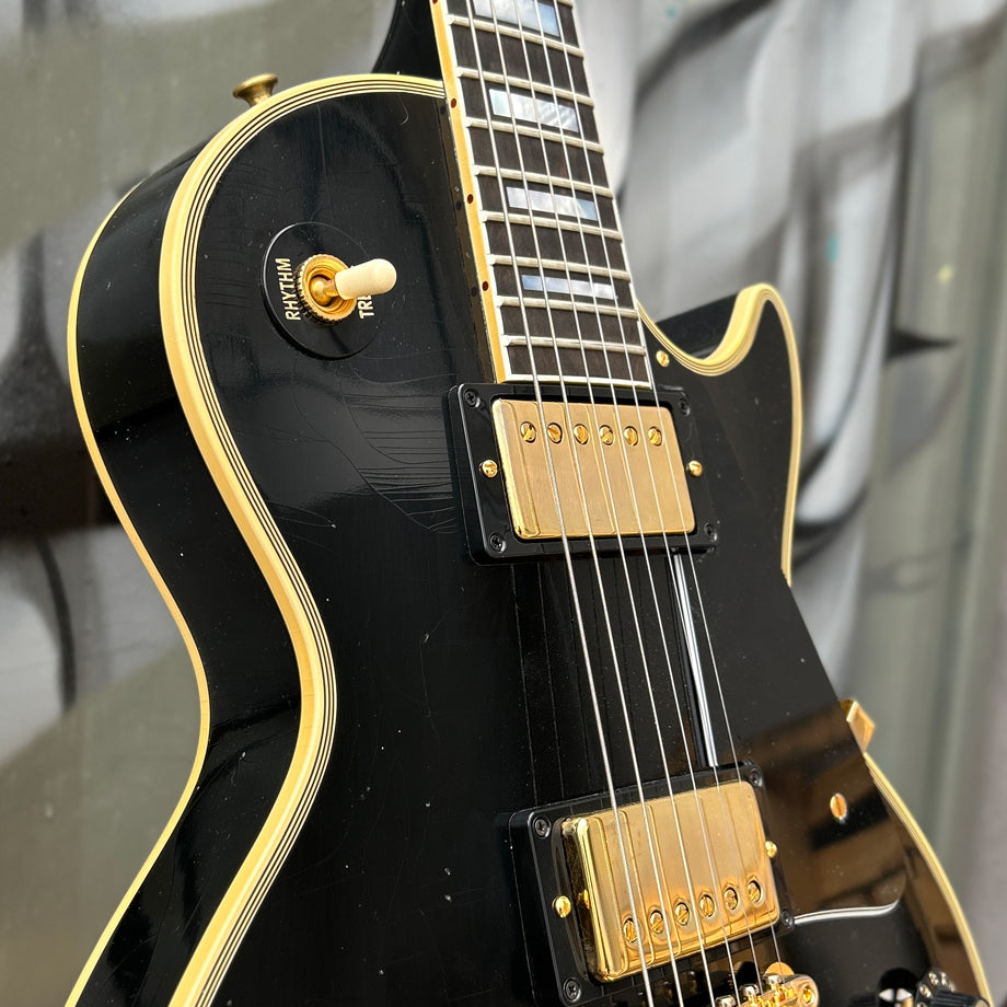 Gibson Custom Shop Murphy Lab Ultra Lite Aged '68 Les Paul Custom Ebony