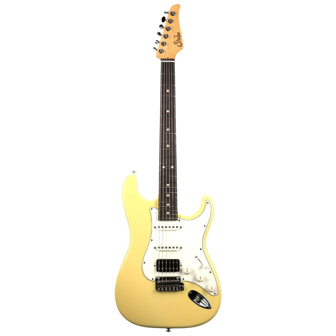 Suhr Classic S Vintage Yellow HSS Rosewood Fingerboard w/Soft Case