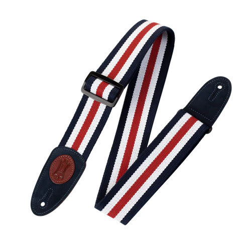 Levy's Signature Cotton Series Red, White & Blue Strap MSSC8-RWB