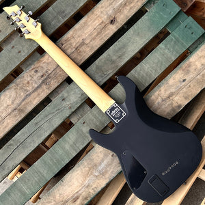 2025 Schecter Demon-7 7-String Aged Black Satin