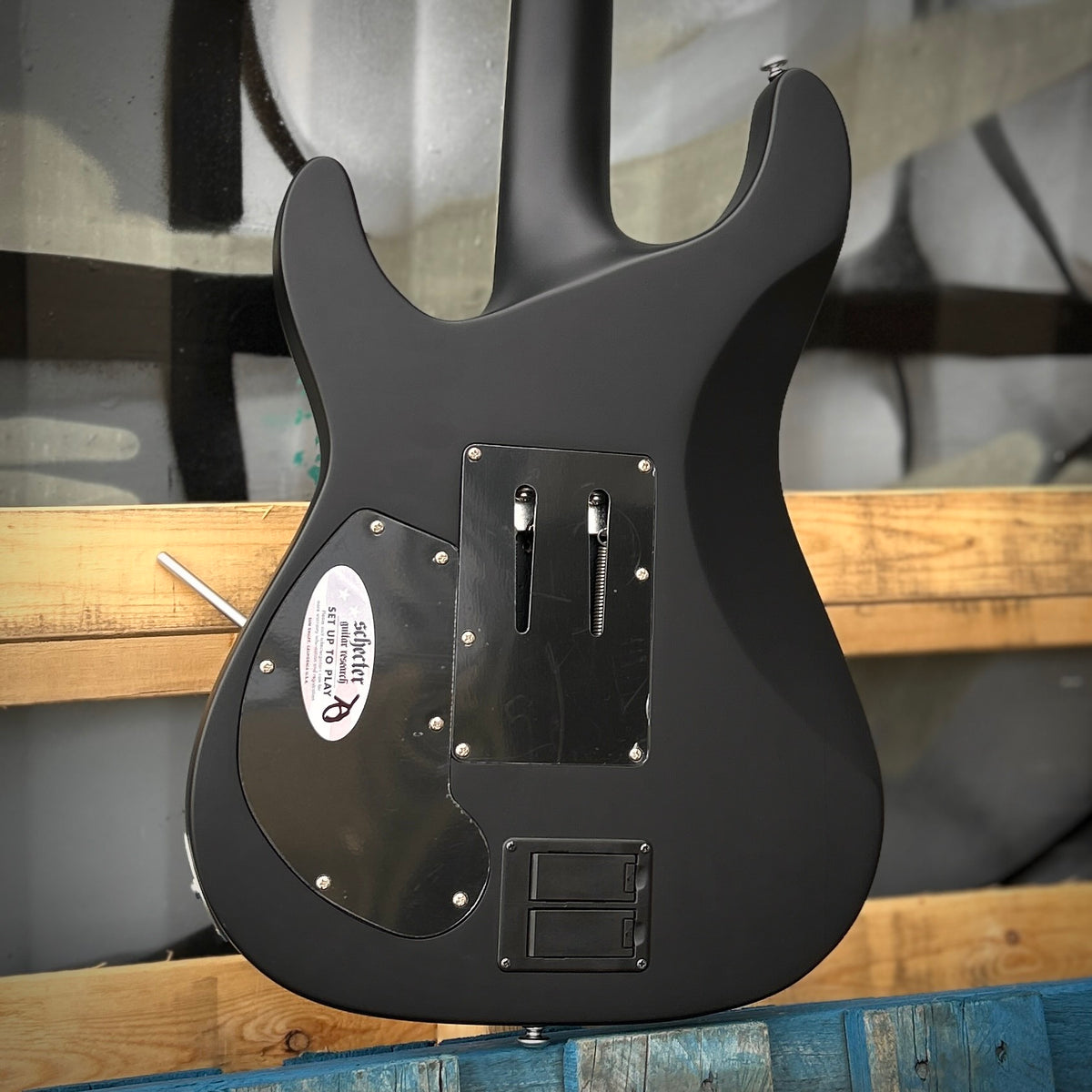 2026 Schecter Damien Platinum-6 FR S Satin Black 1189-SHC
