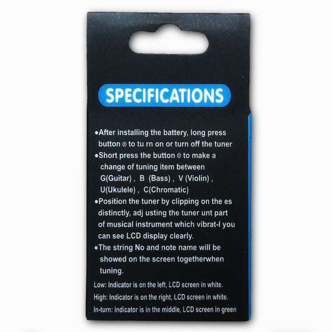 Maverik MH-300 Chromatic Clip On Tuner