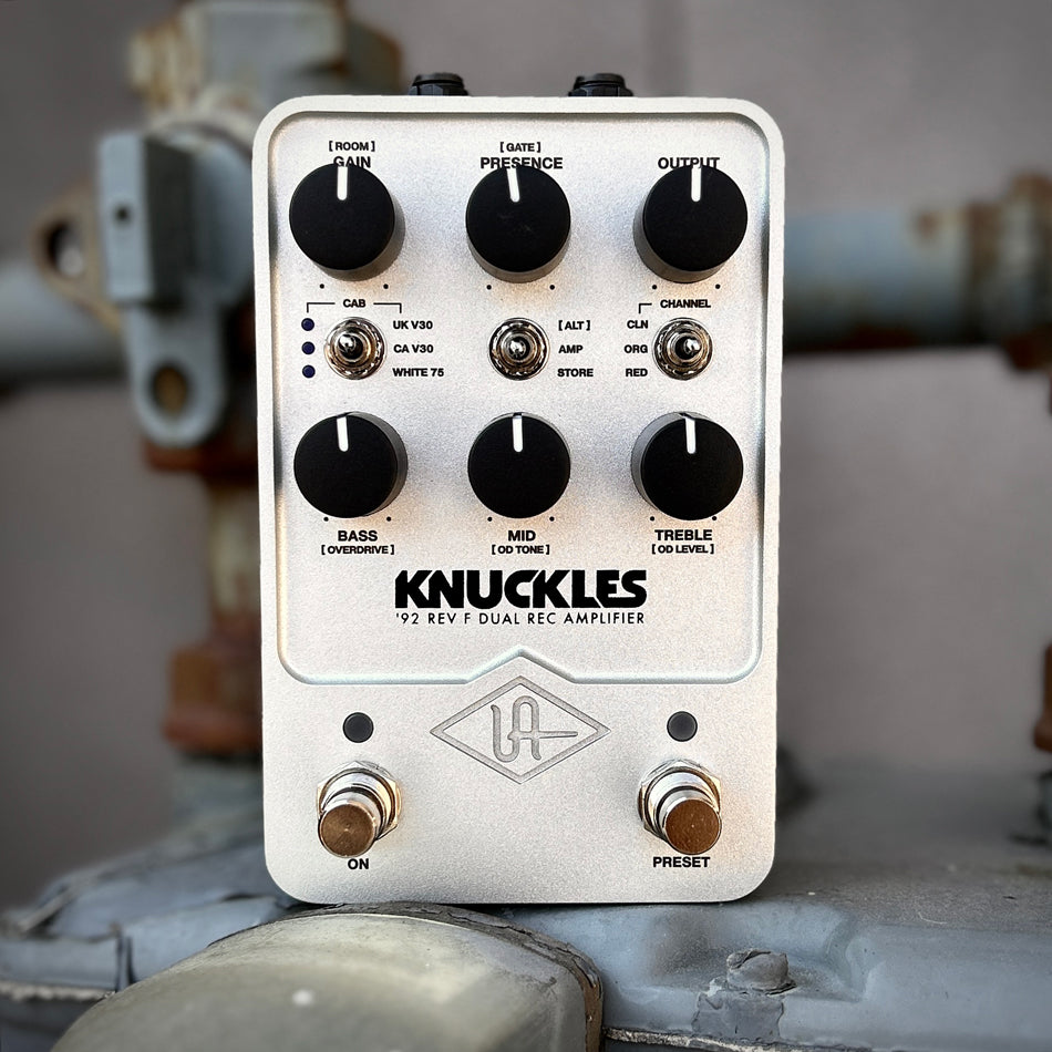 Used Universal Audio Knuckles '92 Dual Rec Amplifier Pedal