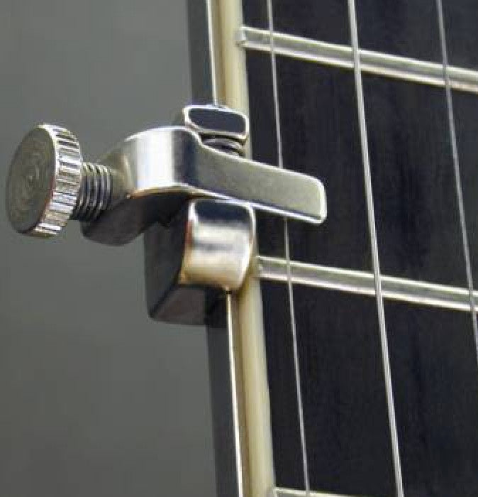 Shubb FS Fifth String Banjo Capo Short Version - Nickel Plated